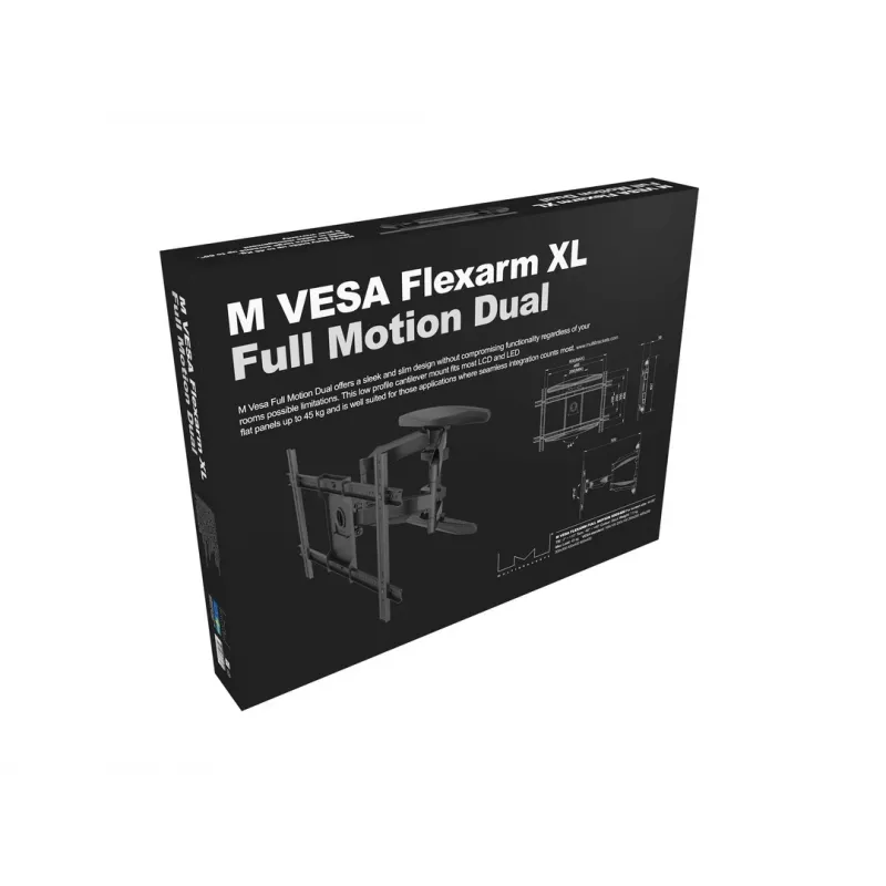 Multibrackets M VESA Flexarm XL - výklopný držiak na dva monitory