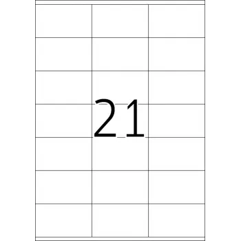 Samolepiace tlačové etikety HERMA Labels Premium A4 70x41 mm 2100 ks