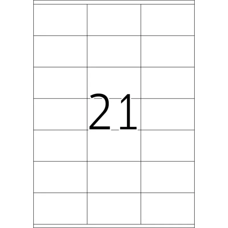 Samolepiace tlačové etikety HERMA Labels Premium A4 70x41 mm 2100 ks