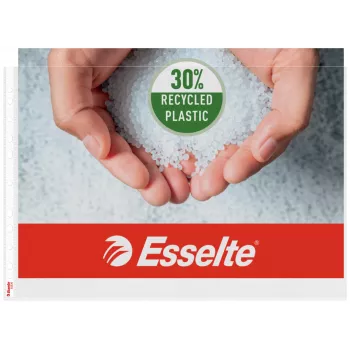 Esselte Quality Pocket A3 na šírku, 30 % recyklovaný plast z pre-consumer materiálu