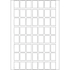 Univerzálne etikety HERMA 12x18 mm biele odnímateľné/odstrániteľný papier matný