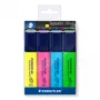 Zvýrazňovač Staedtler Textsurfer classic 364 klinový hrot modrá zelená ružová žltá