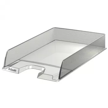Esselte Briefkorb Europost transparentný, plast, transparentný, A4, A4, 243 x 332 x 57 mm, 254 x 350 x 61 mm