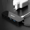 Lindy 43334 USB 3.2 Gen 1 Type-C hub, 4 porty
