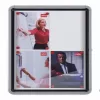 Nobo Premium Plus vonkajšia uzamykateľná magnetická tabuľa 4xA4