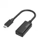 Hama 00200315 video kábel adaptér USB Type-C HDMI čierny