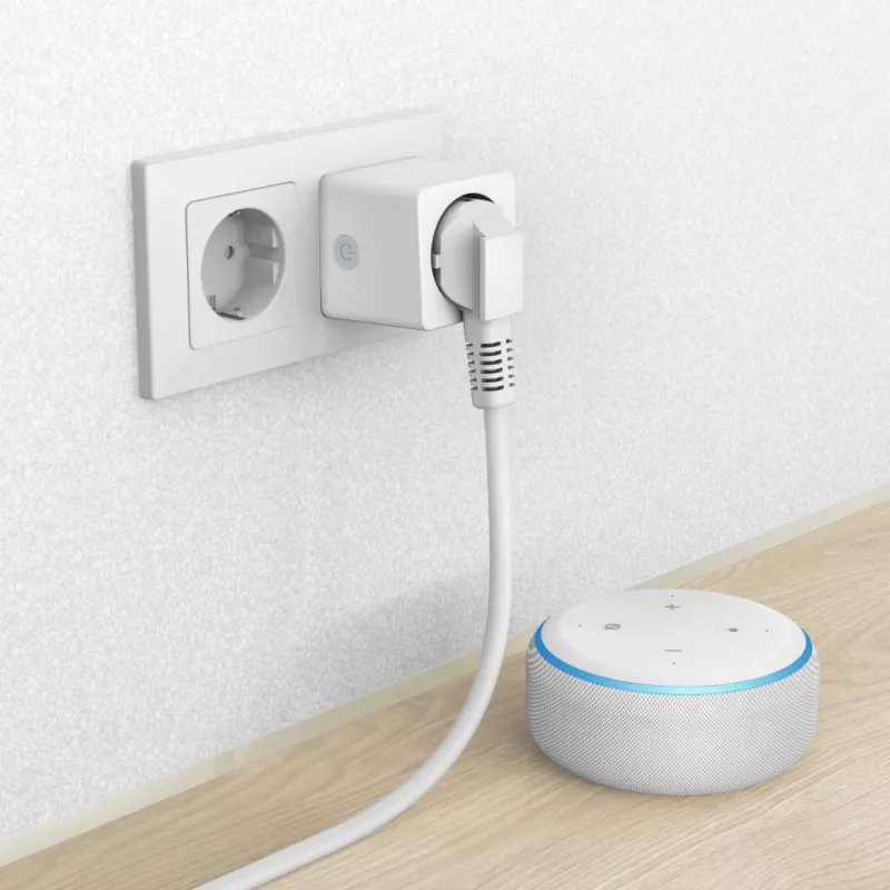 Hama Mini WiFi inteligentná zásuvka 00176573, 16 A, 3680 W, biela