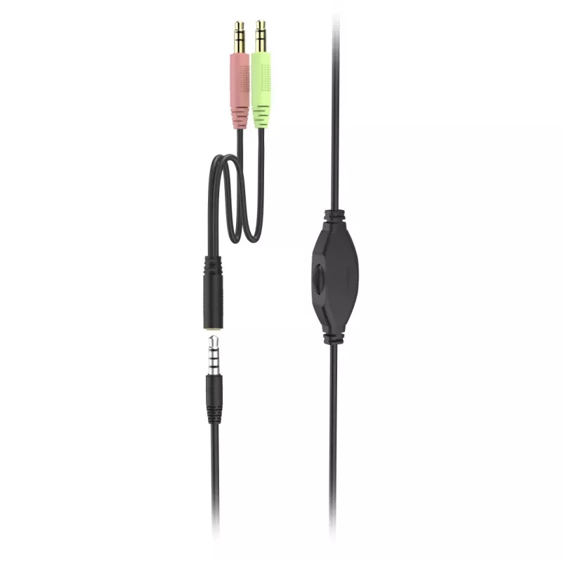Hama HS-P150 V2 headset káblový s hlavovým mostom kancelária/call centrum čierny