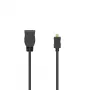 Hama 00205168 HDMI kábel 0,1 m HDMI Type-D (Micro) HDMI Type-A (Standard) čierny