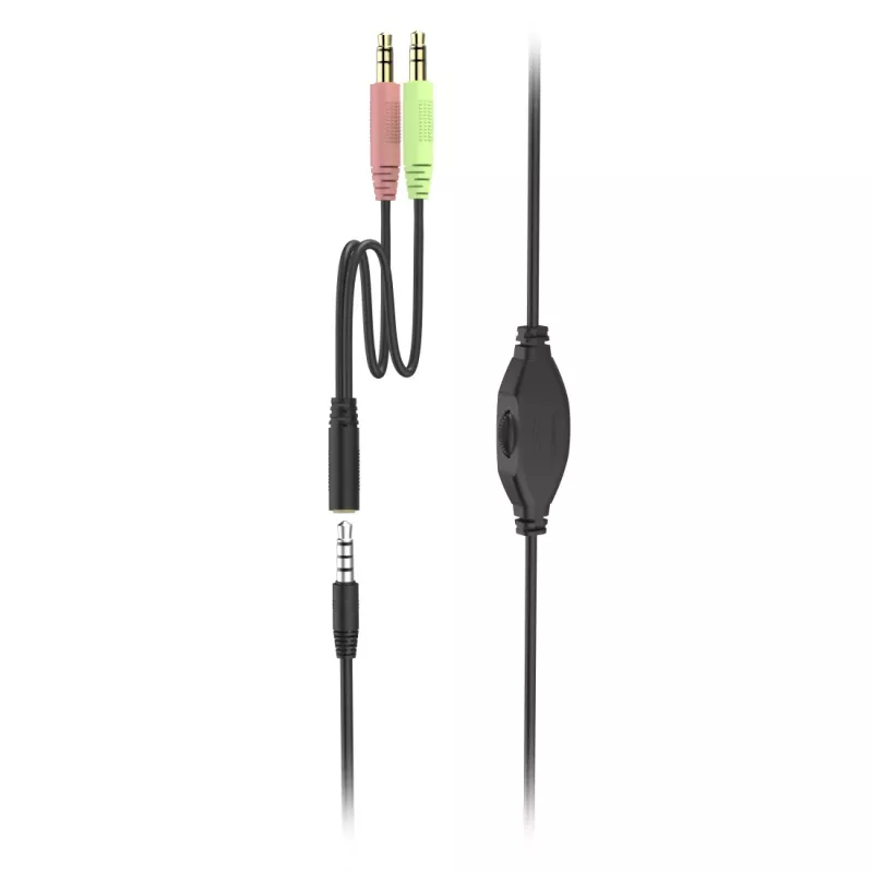 Hama HS-P100 V2 headset káblový s hlavovým mostom kancelária/call centrum čierny, strieborný