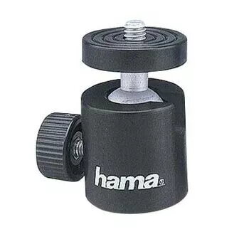 Hama guľová hlava, 30 mm statív čierny