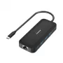 Hama 00300080 Rozbočovač USB Type-C 5000 Mbit/s čierny