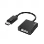 Hama 00200336 Video kábel adaptér DisplayPort DVI-I čierny