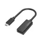 Hama 00200314 Video kábel adaptér USB Type-C DisplayPort čierny