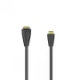 Hama 00205167 HDMI kábel 0,1 m HDMI Type-C (Mini) HDMI Type-A (štandard) čierny