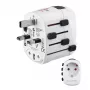 Hama World Travel Pro Napájací adaptér univerzálny biely