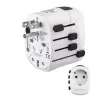 Hama World Travel Pro Napájací adaptér univerzálny biely
