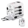 Hama World Travel Pro Napájací adaptér univerzálny biely