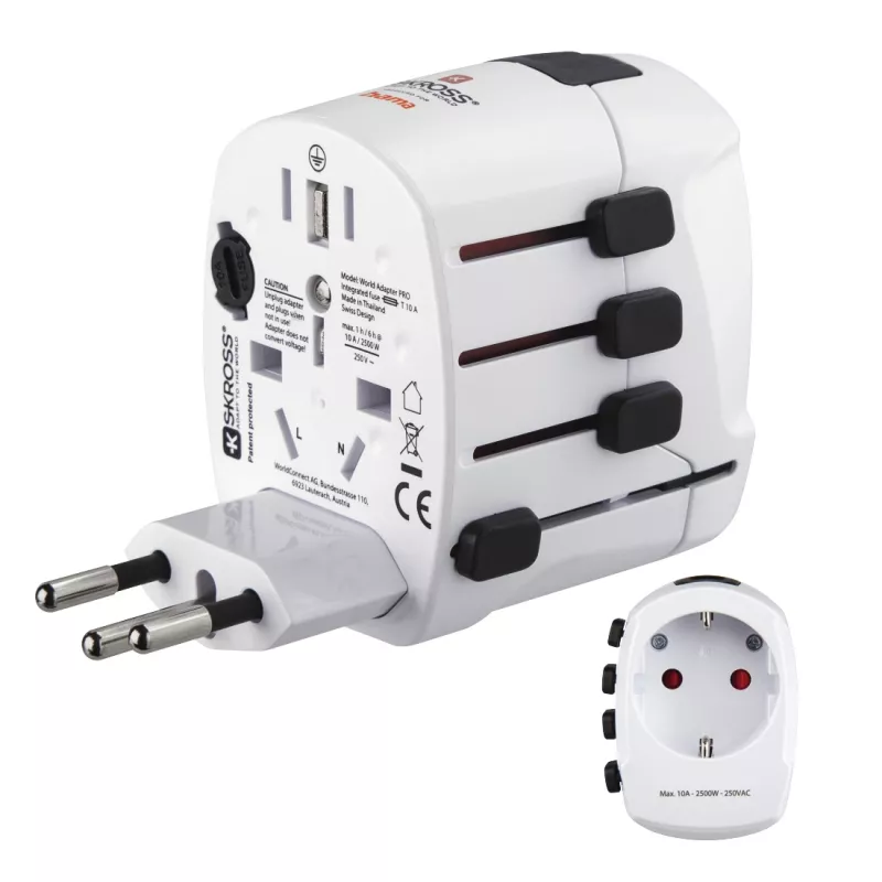 Hama World Travel Pro Napájací adaptér univerzálny biely