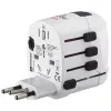 Hama World Travel Pro Napájací adaptér univerzálny biely