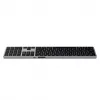 Satechi X3 Full-size (100%) Bluetooth klávesnica QWERTY anglická – čierna/sivá