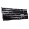 Satechi X3 Full-size (100%) Bluetooth klávesnica QWERTY anglická – čierna/sivá