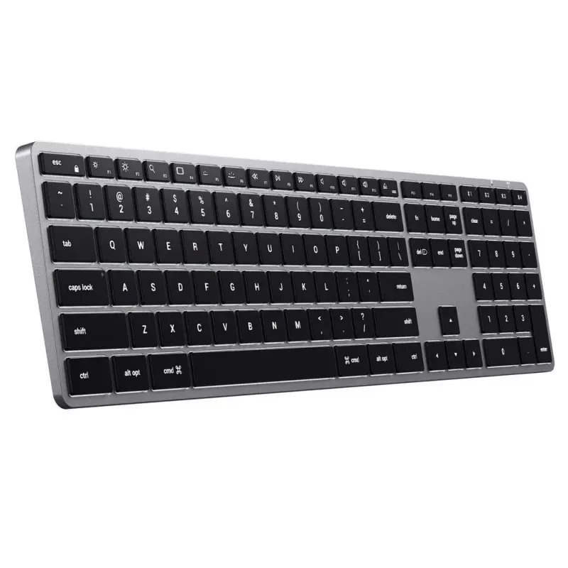 Satechi X3 Full-size (100%) Bluetooth klávesnica QWERTY anglická – čierna/sivá