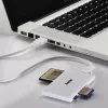 Hama USB 3.0 Multi-čítačka kariet, SD/microSD/CF/MS, biela