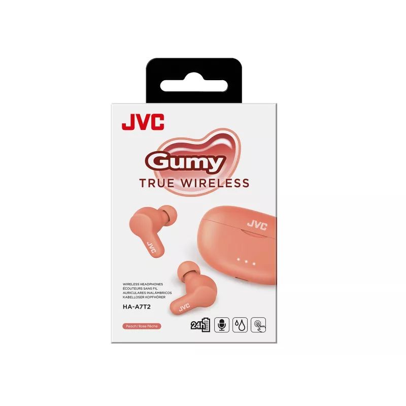 Headset JVC Gumy TWS Stix ružový