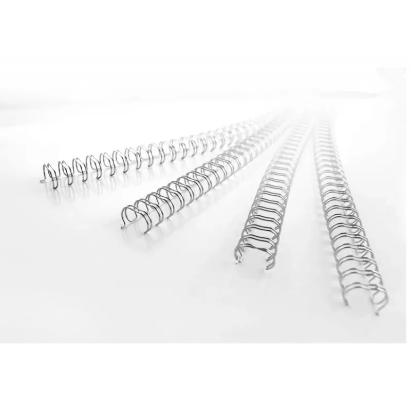 GBC Wire spines 3:1 NO6 9.5mm A4, čierne, 3 listy, kov, A4, 9,5 mm, 320 mm