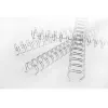 GBC Wire spines 3:1 NO6 9.5mm A4, čierne, 3 listy, kov, A4, 9,5 mm, 320 mm