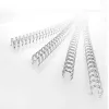 GBC Wire spines 3:1 NO6 9.5mm A4, čierne, 3 listy, kov, A4, 9,5 mm, 320 mm