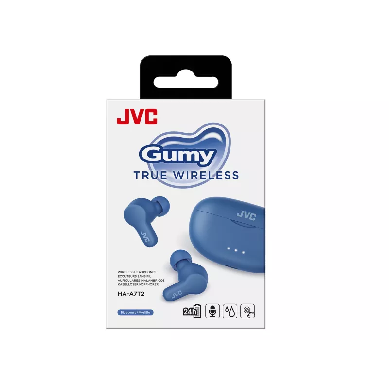 Headset JVC Gumy TWS Stix modrý