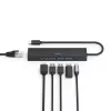 Hama 00200144 rozbočovač USB 3.2 Gen 1 (3.1 Gen 1) Type-C 5000 Mbit/s čierny