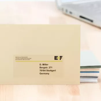 Samolepiaca etiketa HERMA 4586 zaoblený obdĺžnik transparentná