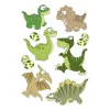 Dekoračné samolepky HERMA 15512 viacfarebné dinosaury 9 kusov