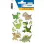 Dekoračné samolepky HERMA 15512 viacfarebné dinosaury 9 kusov