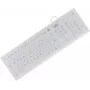 KeySonic KSK-8031INEL-Wh (DE) klávesnica priemyselná USB QWERTZ nemecká biela