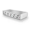 Lindy 4-portový KVM prepínač Pro USB 2.0, DisplayPort 1.2 s TTU