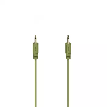 Hama Flexi-slim audio kábel 0,75 m 3,5 mm zelený konektor samec na konektor samec