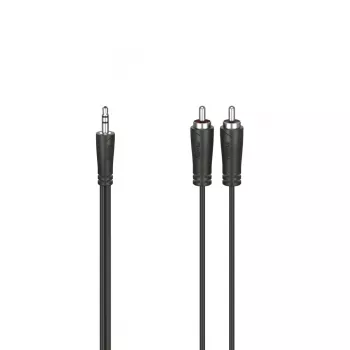 Hama 00205111 Audio kábel 3 m 3,5 mm 2 x RCA čierny