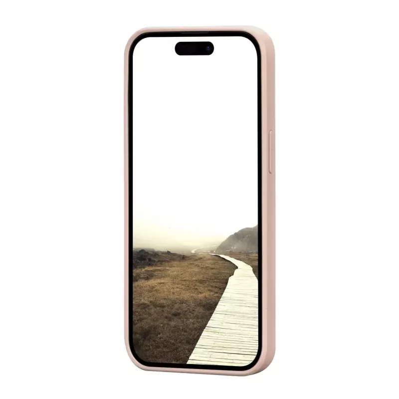 Puzdro dbramante1928 iPhone 15 Pink sand Monochromatic