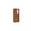 Kožené puzdro dbramante1928 Roskilde pre Samsung Galaxy S24, tan, pre 6,2 palca displej