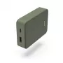 Hama Colour 10 power banka, 10000 mAh, 2 výstupy: USB-C, USB-A, zelená