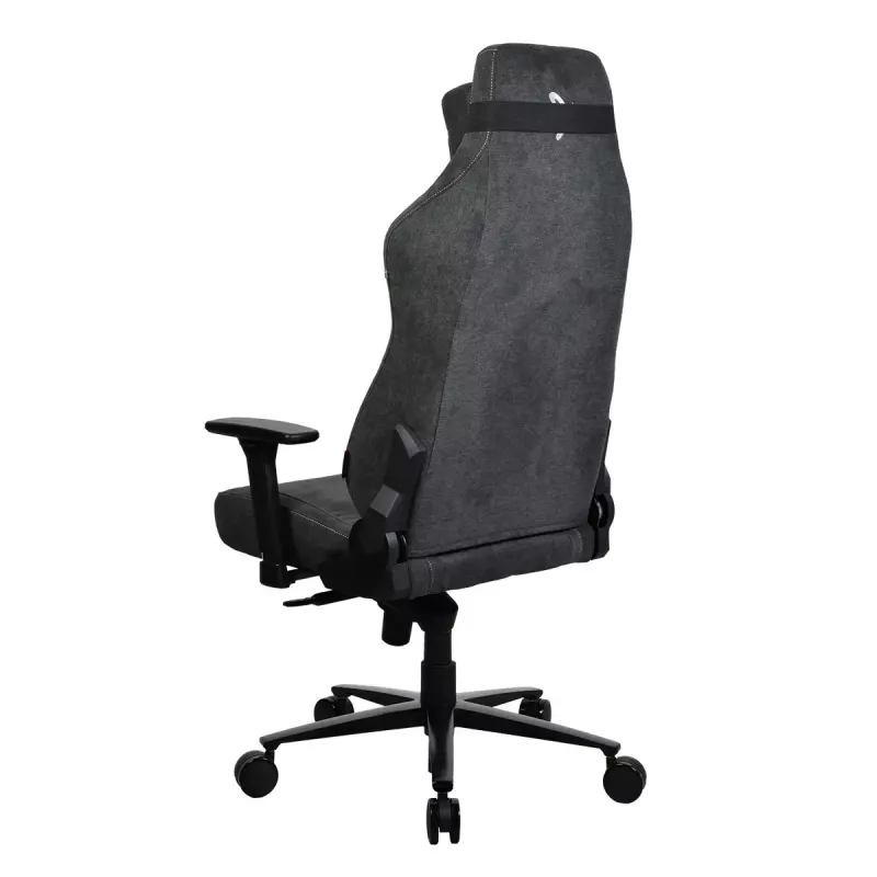Herná stolička Arozzi Vernazza XL Softfabric tmavosivá ergonomický dizajn