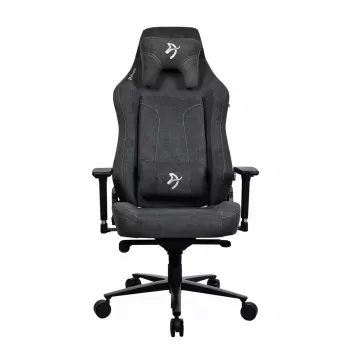 Herná stolička Arozzi Vernazza XL Softfabric tmavosivá ergonomický dizajn