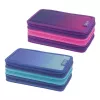 Herlitz TriCase Dip Dye 31-dielna modrá tyrkysová polyester 190x115x70 mm