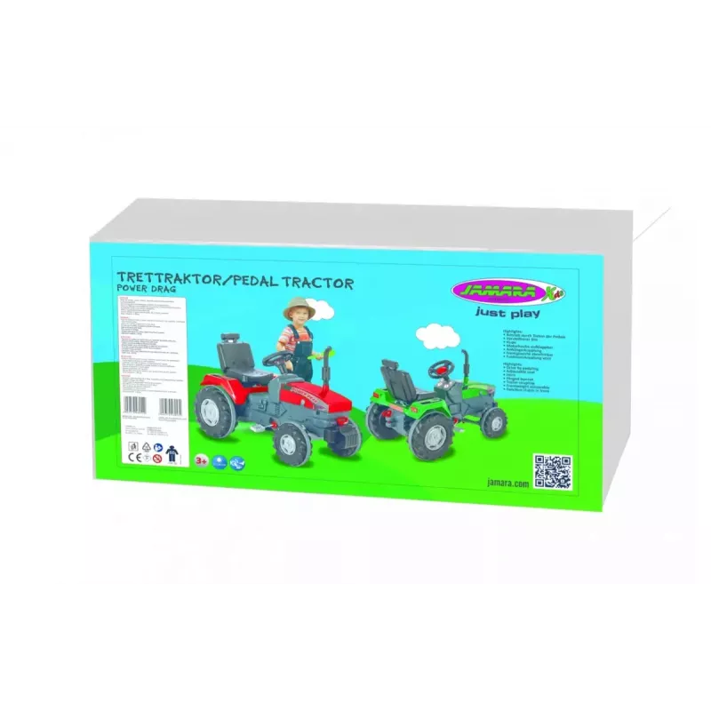 Traktor s pedálovým pohonom Jamara Power Drag 460805