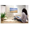 Hama 00220871 TV stojan/držiak 190,5 cm (75 palcov) biela