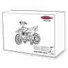 Jazdné motorka Jamara Power Bike na batérie 4 kolesá